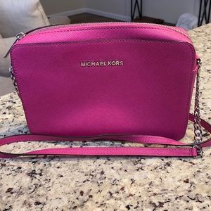 Michael Kors Hot Pink Crossbody